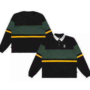 Malbon Golf Malbon x Girl “Boxed Buckets” Long Sleeve Sz. L NWOT MSRP $180 RARE